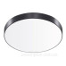 Світильник Maxus SP Ceiling 18Вт 4100K Circle Slim Black (1-MSP-1841-SLB)