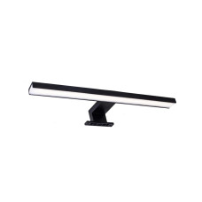 Світильник підсвітка для дзеркала Goldlux 328588 Samos LED 1x8W 4000K 900Lm IP44 чорний