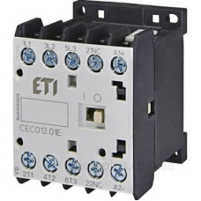 Мініатюрний контактор ETI 004641084 CEC 12.01-230V-50/60Hz (12A; 5.5kW; AC3)