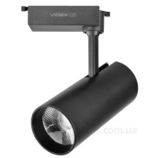 Трековий LED світильник Videx 30Вт 4100K (VL-TR04-304B) чорний