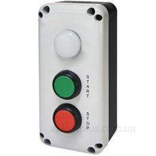 Кнопковий пост Eti ESB3-V8 Standart START/STOP з лампою LED240V AC червона/зелена/біла (4771628)