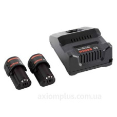 Набір акумуляторів Bosch GAL 12V-40 та 2 GBA 12V (1600A019R8) Набір акумуляторів Bosch GAL 12V-40 та 2 GBA 12V (1600A019R8)