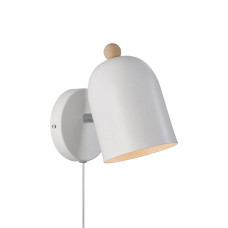 Бра, настінний світильник Nordlux 2412671001 Gaston E27 1x15W IP20 білий