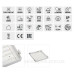 Стельова LED панель Kanlux TYBIA LED 38W-NW 4000К (24640)