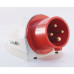 Настінний трифазний штекер WALTHER WL610406 (3P+E) 16А 380V IP44 Настінний трифазний штекер WALTHER WL610406 (3P+E) 16А 380V IP44