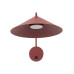 Бра, настінний світильник TK Lighting 11694 Lume M GX53 1x11W IP20 бургунді
