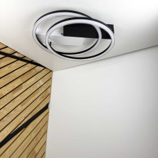 Світильник LED smart BRIONI-R+пульт 80W 3000-5000K IP20 круг чорний Violux ( 220695 ) Світильник LED smart BRIONI-R+пульт 80W 3000-5000K IP20 круг чорний Violux ( 220695 )