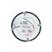 Світильник стельовий із датчиком руху Nowodvorski 10177 Arena Sensor E14 3x10W IP20 чорний