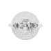 Світильник LED даунлайт Violux SPACE 12W 4200K круг IP20 ( 100120 )