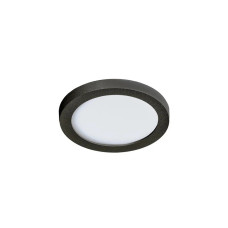 Точковий світильник Azzardo AZ2834 Slim Round LED 1x6W 3000K 310Lm IP44 чорний