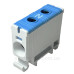 Клема Promfactor FT 1Р Cu:1.5-16мм²/ Al:1.5-16 1,5-16мм² синя FT1016N