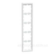 П''ятимісна рамка Schneider Electric D-Life MTN4050-6535 білий лотос