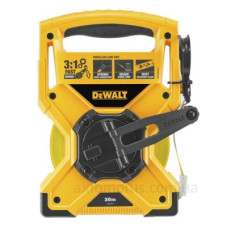 Вимірювальна рулетка DeWALT DWHT34218-0 Fiberglass 30мх19мм 2-й клас точності