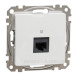 Комп'ютерна розетка Schneider Electric Sedna Design & Elements RJ45 кат. 6 STP біла SDD111461