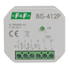 Бістабільне реле F&F BIS-412P 165-265В AC 16А