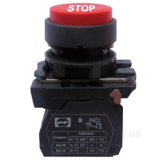 Кнопка Promfactor FP5-AL4342 1NC «STOP» червона (FP5-AL4342)