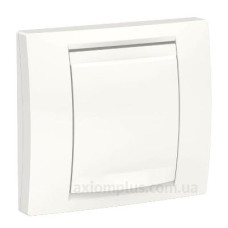 Однопостова рамка Schneider Electric NU044218 IP44 з кришкою (біла)