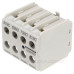 Додатковий фронтальний контакт Schrack LZZMH022 2НО+2НЗ для Cubico Mini