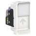 Одинарна комп'ютерна розетка Schneider Electric NU341618 RJ45 cat.6 STP із полем для напису 1М (біла)