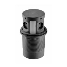 Розетка в стільницю GTV Comfort plus 4-на з/з 2xUSB, WC 5W, 2xRJ45 ( AE-BPW4S120P-20 )