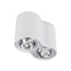 Точковий світильник Azzardo AZ0784 Bross GU10 2x50W IP20 білий Точковий світильник Azzardo AZ0784 Bross GU10 2x50W IP20 білий