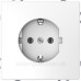 Розетка з з/к Schneider Electric D-Life MTN2301-6035 білий лотос