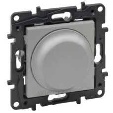 Світлорегулятор Legrand Niloe Step 300Вт алюміній (863352) Світлорегулятор Legrand Niloe Step 300Вт алюміній (863352)