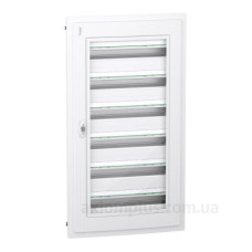 Врізний щит Schneider Electric PrismaSeT XS LVSXP624 6 рядів 144М прозорі двері