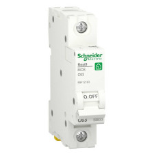 Автоматичний вимикач Schneider 6кА C 1p 63А Resi9 ( R9F12163 )