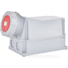 Настінний силовий роз'єм ETI 004482049 EZH-12553 IP67 (125A 400V 3p+РЕ+N)