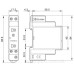 Реле часу Finder 2NO 6A 24-240В AC/DC (808202400000) Реле часу Finder 2NO 6A 24-240В AC/DC (808202400000)