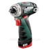 Акумуляторний безударний дриль-шуруповерт Metabo PowerMaxx BS Basic 12В 2x2,0Аг з набором аксесуарів 41шт (600080710)