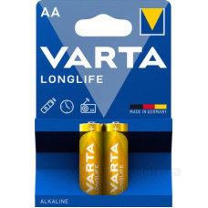 Батарейка лужна Varta Longlife AA (блістер 2 шт) Батарейка лужна Varta Longlife AA (блістер 2 шт)