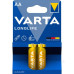 Батарейка лужна Varta Longlife AA (блістер 2 шт)