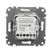 Універсальний поворотний світлорегулятор Schneider Electric алюміній SDD113502