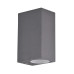Вуличний світильник Goldlux 313324 Boston GU10 2x10W IP44 графітовий