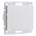 Розетка Lezard Rain (703-0288-123B) з кришкою із з/к ПБТ (біла)