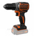 Дриль-шурупокрут Black&Decker BL186N Series 700 18В 52Нм 0-1650 об/хв Дриль-шурупокрут Black&Decker BL186N Series 700 18В 52Нм 0-1650 об/хв