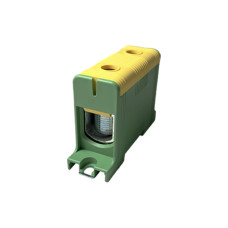 Клемник на DIN-рейку FT1150G 1Р,Cu:35-150 / Al:35-150 мм2, жовто-зелений Промфактор ( FT1150G ) Клемник на DIN-рейку FT1150G 1Р,Cu:35-150 / Al:35-150 мм2, жовто-зелений Промфактор ( FT1150G )