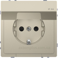 Розетка з заземленням Schneider Electric D-Life MTN2314-6033 з кришкою IP44 сахара Розетка з заземленням Schneider Electric D-Life MTN2314-6033 з кришкою IP44 сахара