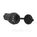 Каучукова переносна розетка E.Next e.socket.rubber.029.16 16А із заземленням та захисною кришкою (s9100024)