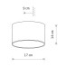 Світильник LED Nowodvorski Ellipses 2x5W 3000K 600Lm IP54 чорний ( 8181 )