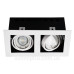Стельовий поворотний світильник Down Light Kanlux Meril DLP-250-W (26481) білий Стельовий поворотний світильник Down Light Kanlux Meril DLP-250-W (26481) білий