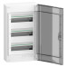 Врізний щит Schneider Electric PrismaSeT XS LVSXP313 3 ряди 39М димчасті двері