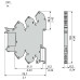 Реле проміжне Schneider Harmony RSL 1CO AC/DC 24В 6A + цококль гвинт ( RSL1PVBU )
