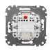 Двоклавішний вимикач Schneider Electric Sedna Design & Elements з підсвіткою білий SDD111105L