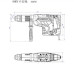 Комбінований перфоратор Metabo KHE 5-40 3000уд/хв 1100Вт (600391500)