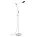Торшер Ideal Lux 204956 Futura LED 1x12.5W 4000K 1050Lm IP20 нікелевий