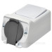 Розетка із вимикачем ETI PRV-1 2Р+РЕ IP 44 10/16A 250В