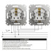 Розетка Schneider Sedna Design алюміній 1-на з заземленням з шторками ( SDD113022 )